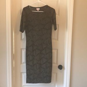 Brown sparkly LuLaRoe dress